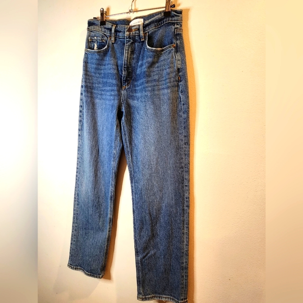 Loft Straight Leg Jean size 2